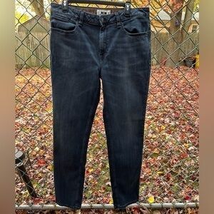 Joseph Abboud Men's Straight‎ Leg Jeans, 33Wx34L (Dark Blue Wash)